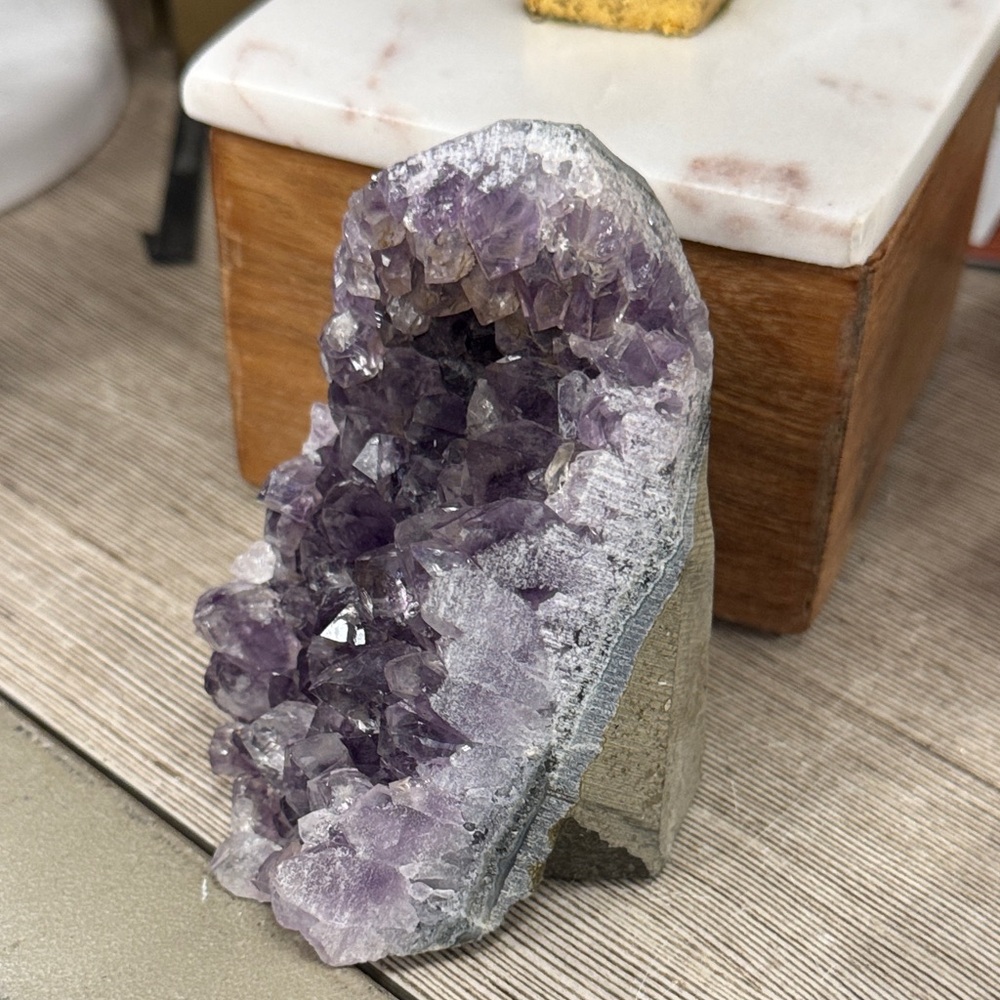 Amethyst Crystal Geode - Picture 2 of 4